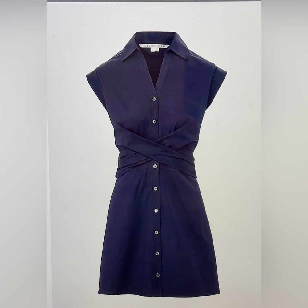 Veronica Beard Nagano  Mini Shirtdress
